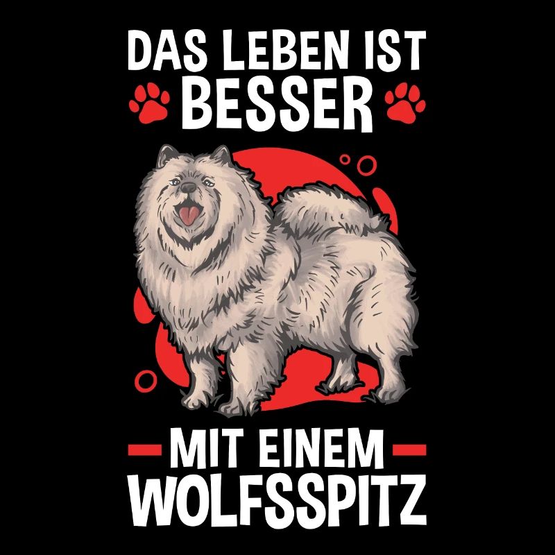 Leben mit Wolfsspitz deutscher Spitz Keeshond