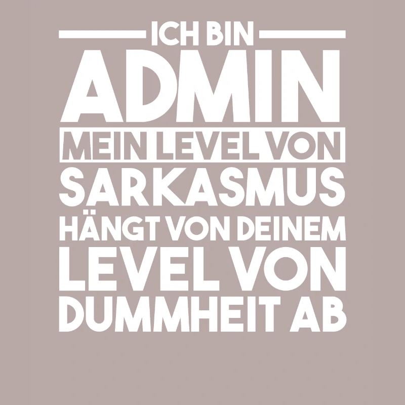 Administrator Informatiker Programmierer Admin
