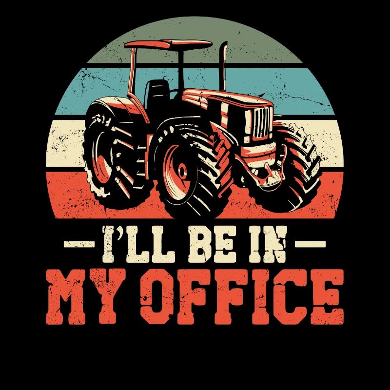 Farming Farmer Vintage Tractor