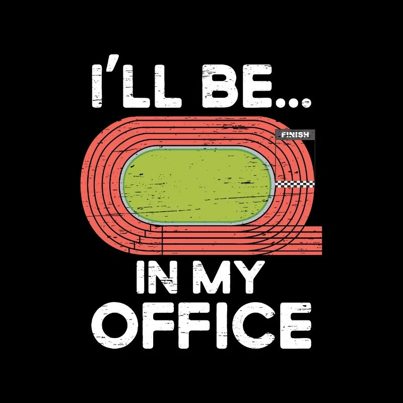 Ich Werde Auf Meiner Office Runner-laufbahn Sein