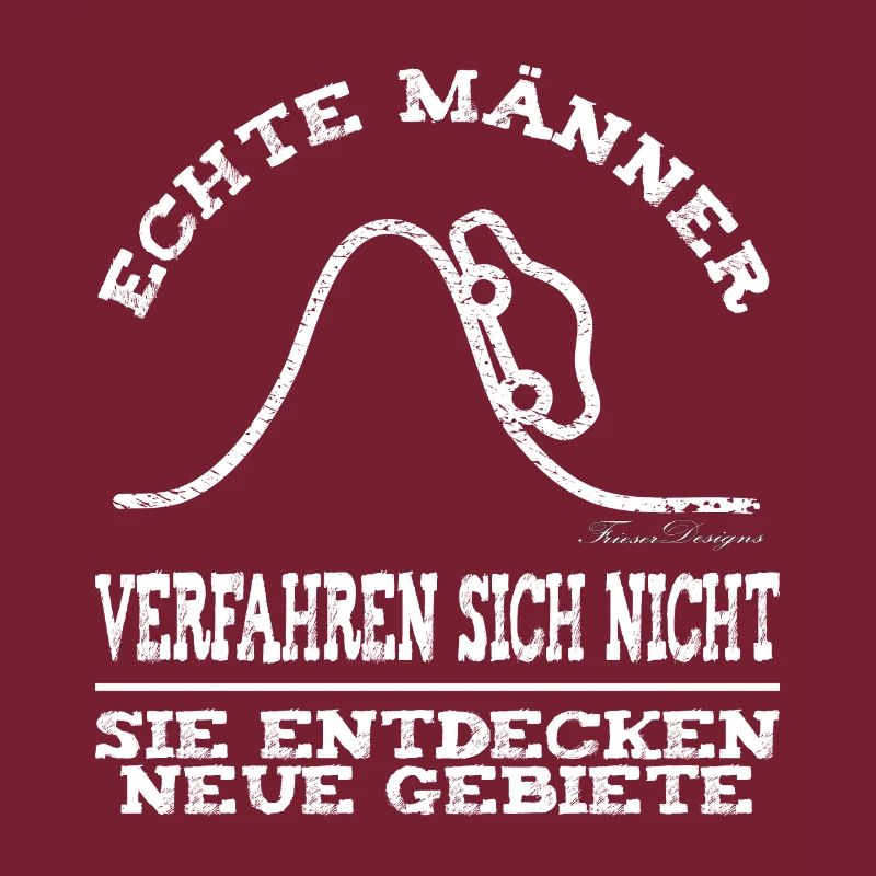 Echte Männer lustiges Auto Spruch