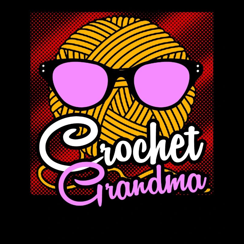 Stricken Grossmutter