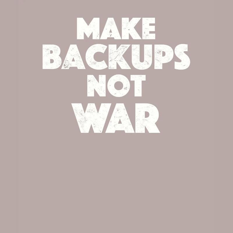 Admin Make Backups Data Backup IT Computer