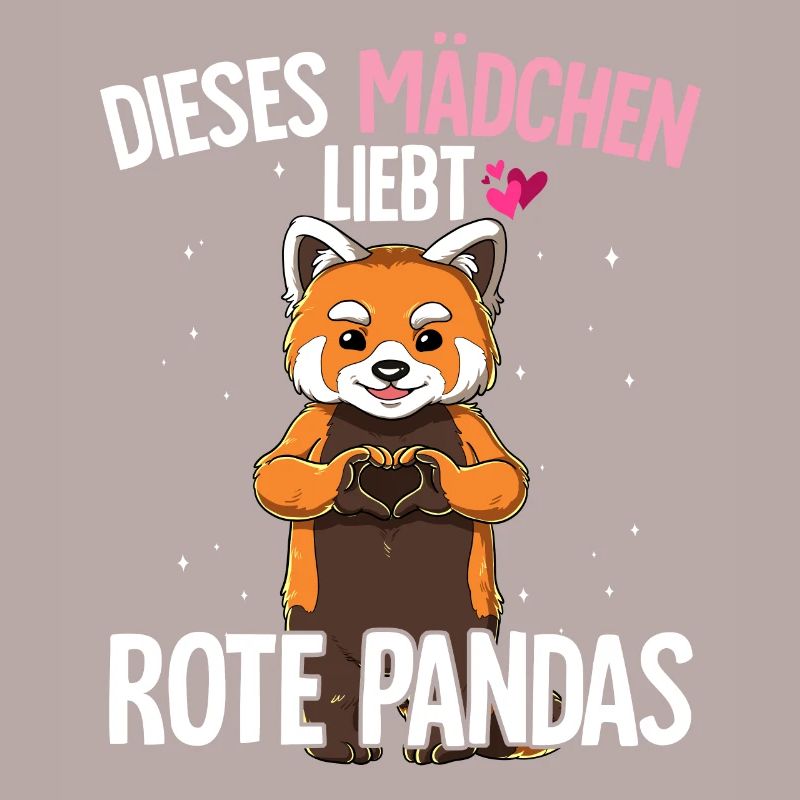 Roter Panda Mädchen