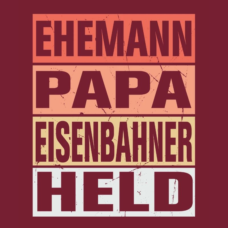 Eisenbahner Vater Ehemann Held