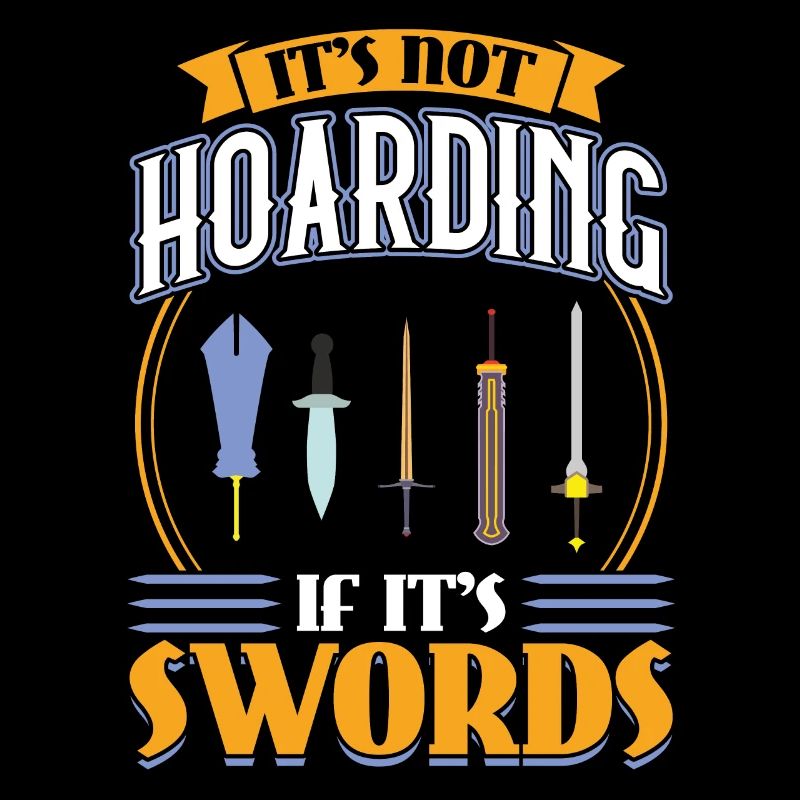 Ce n’est pas de la thésaurisation si c’est des épées - Larping