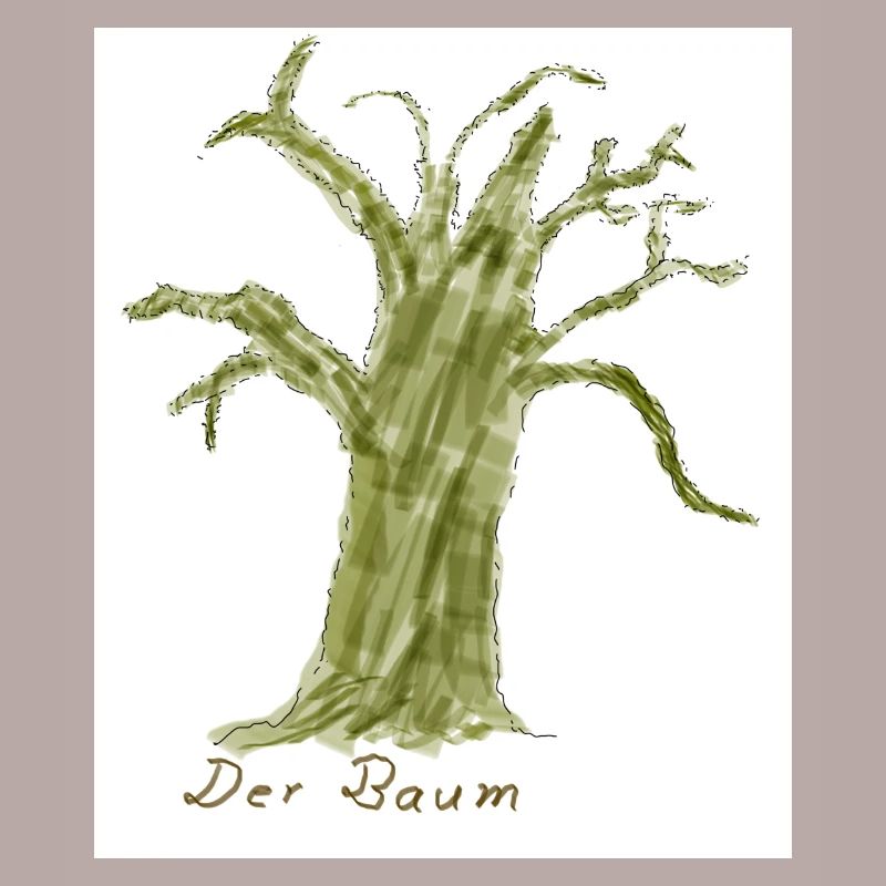 Der Baum Watercolor Tree