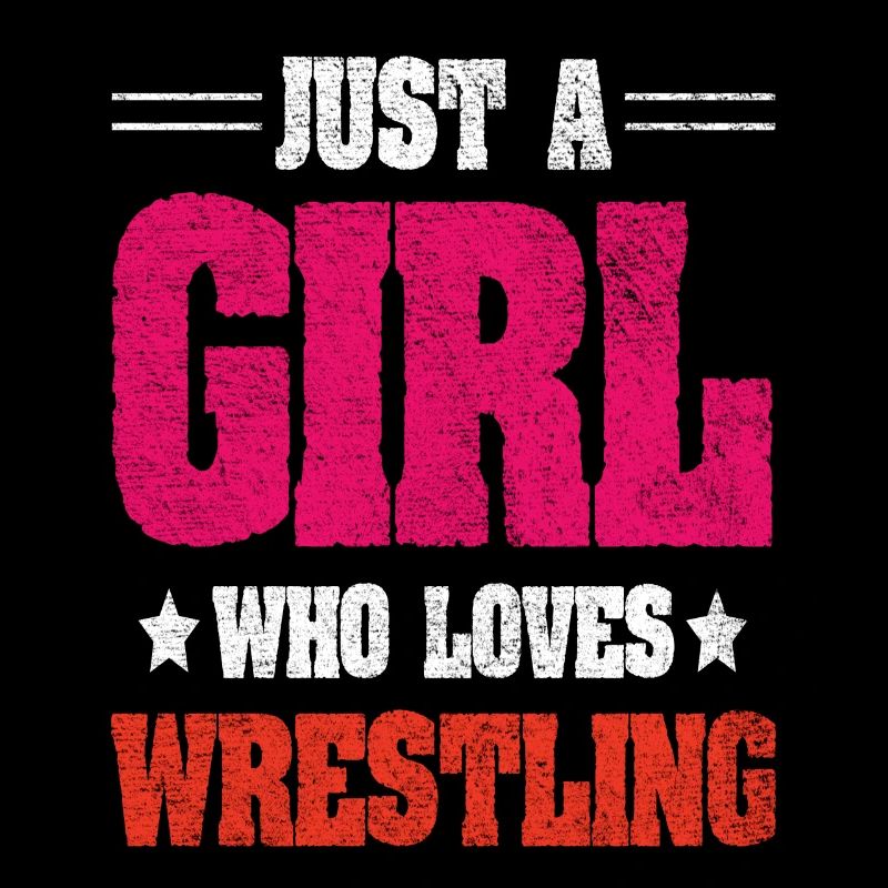 Nur ein Mädchen, das Wrestling liebt