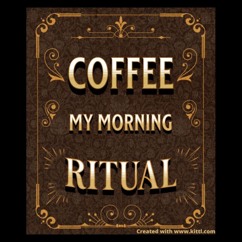 Le café : mon rituel matinal