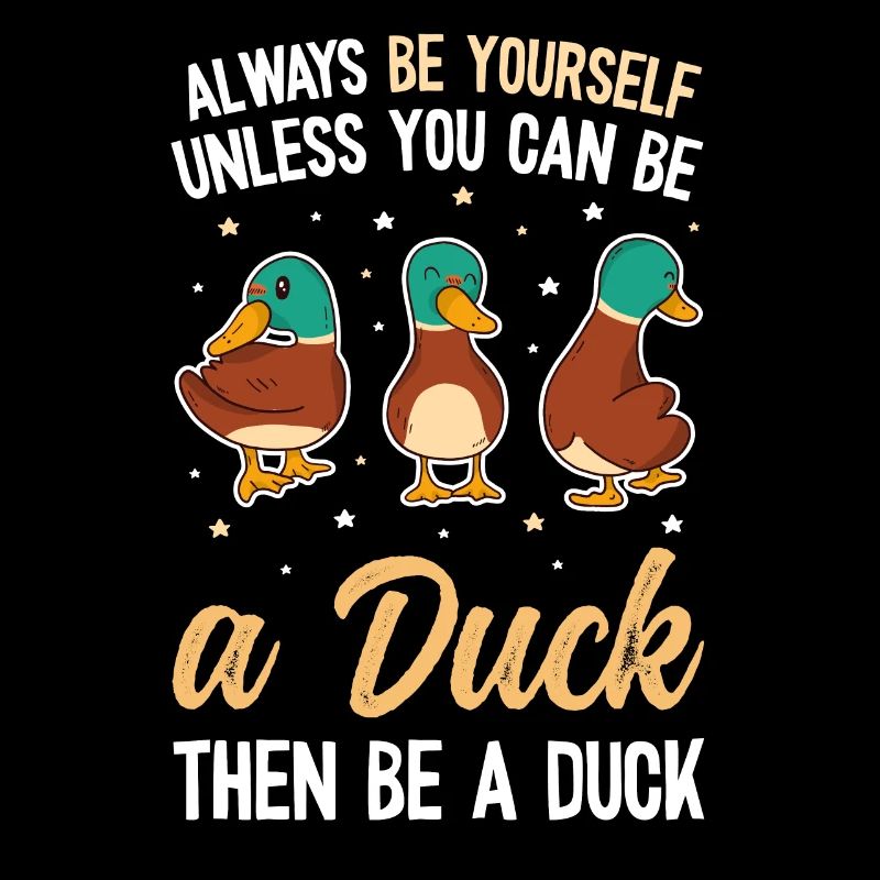 Design de canard drôle et mignon - Canards