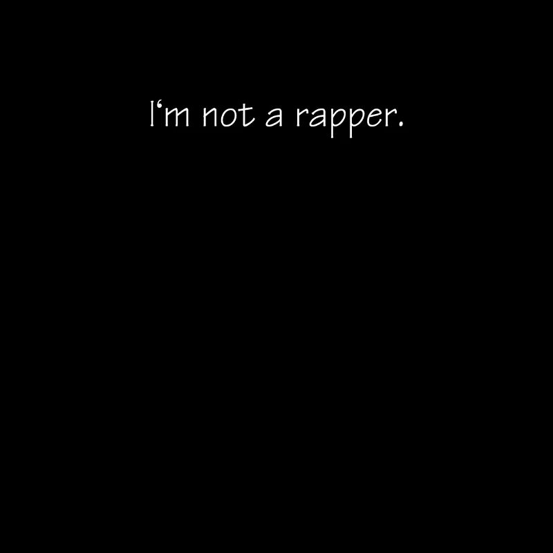 Non sono un rapper