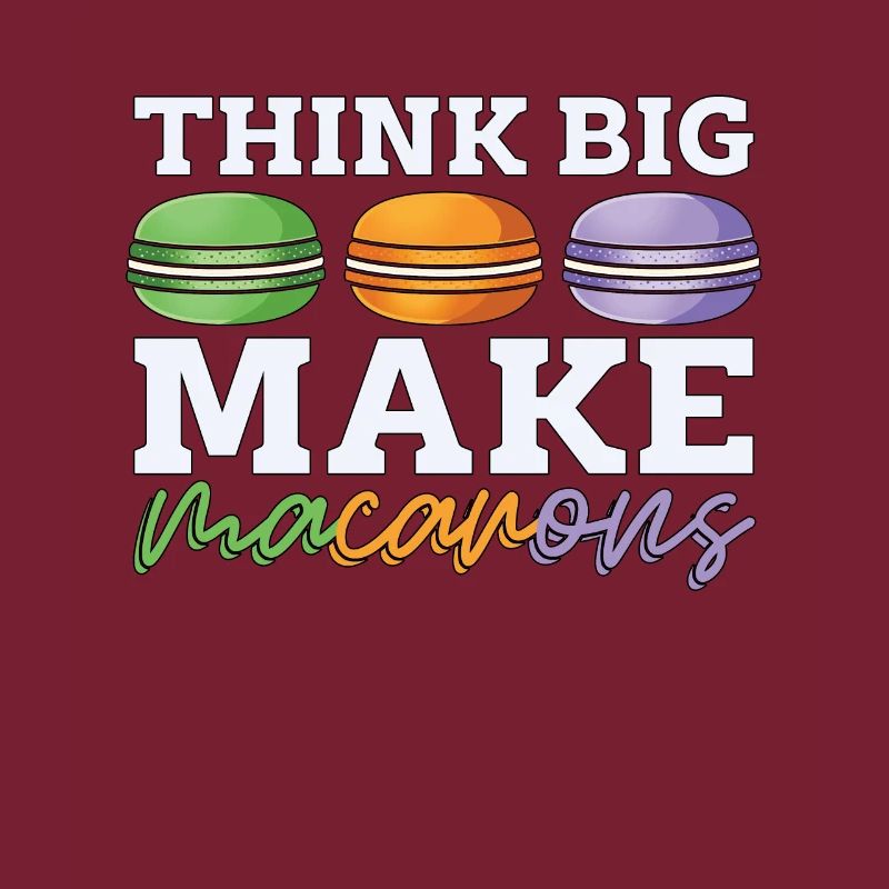 Macaron Think Big Make Cooking Snacking Macaroon