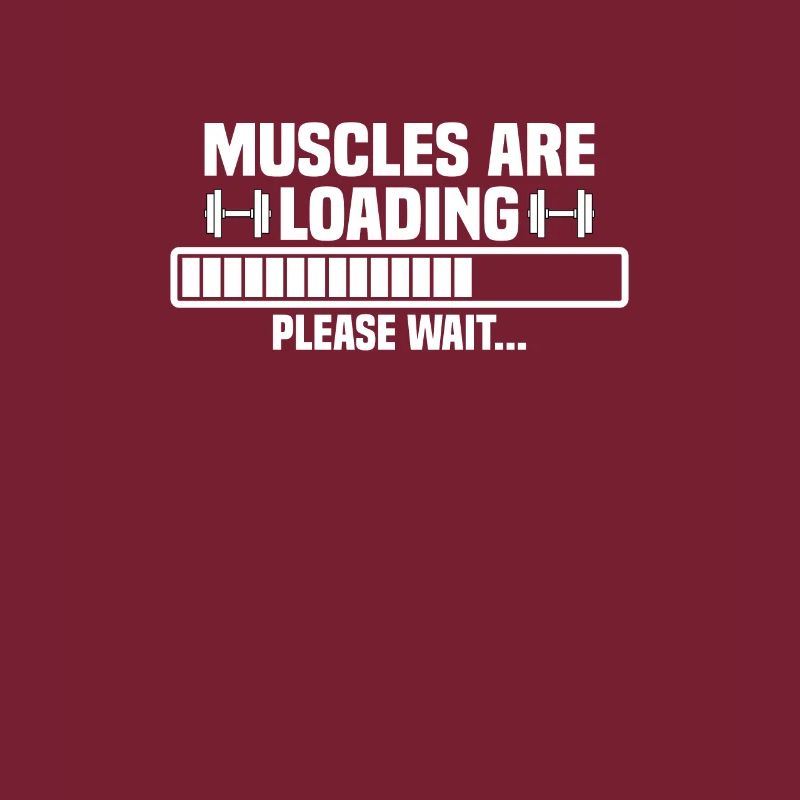 Muscles are loading – please wait – bitte warten