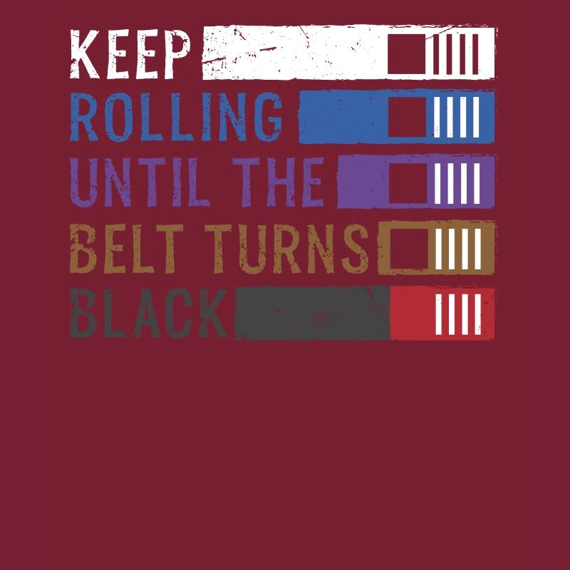 Continuez à rouler jusqu’à ce que la ceinture devienne Black Jiu Jitsu