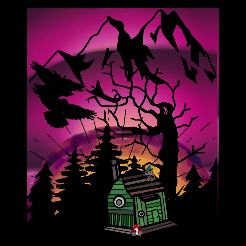 Horizont Waldbewohner Kinder Märchen Märchenfigur