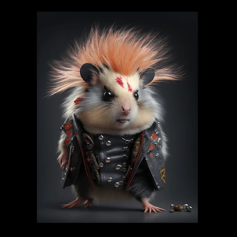 Souris Punk Cool