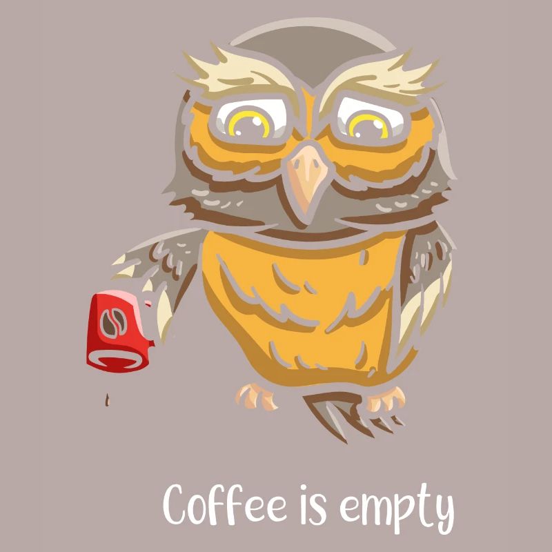 caffeinated coffee bird