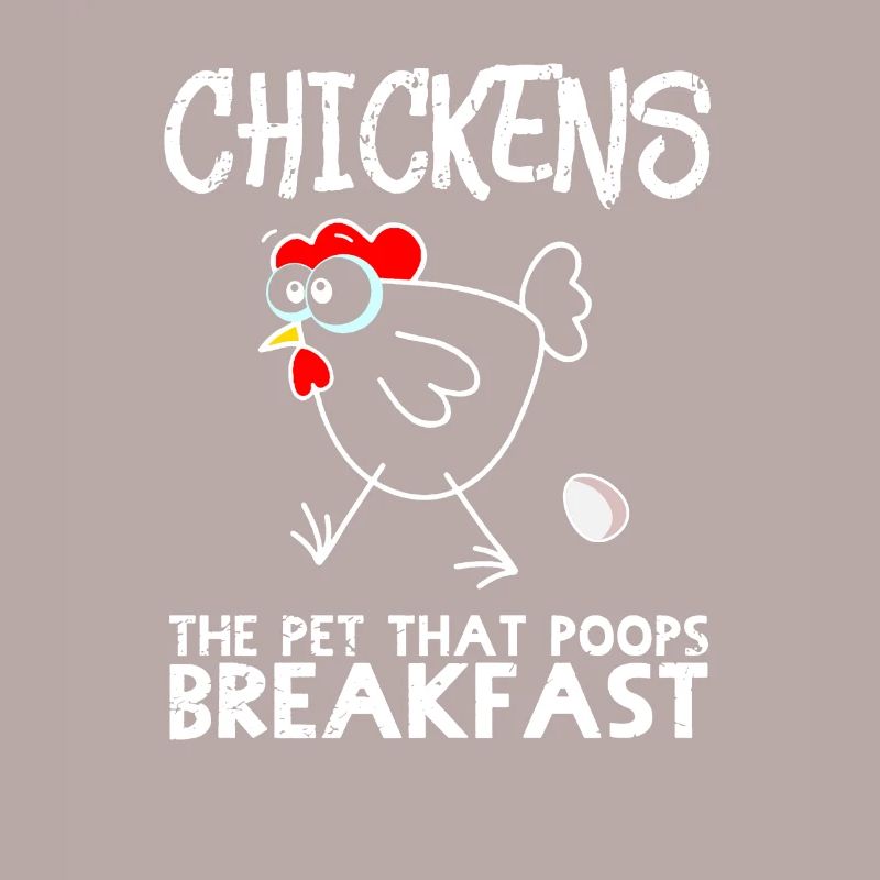 Chicken Breakfast - Hühner Frühstück Eier Geschenk