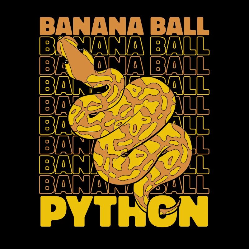 Boule de banane Python Serpent Python Boule de banane