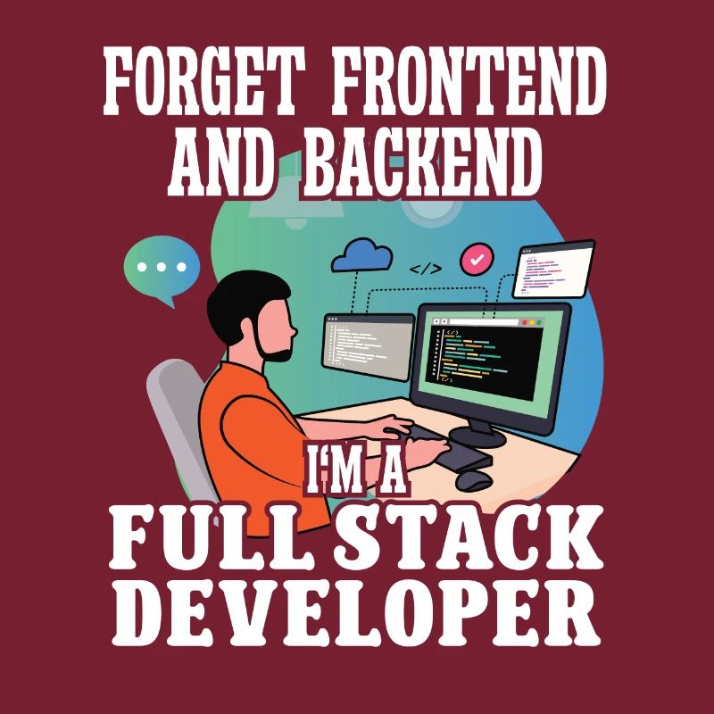 Softwareentwickler Full Stack Developer Coder Geek