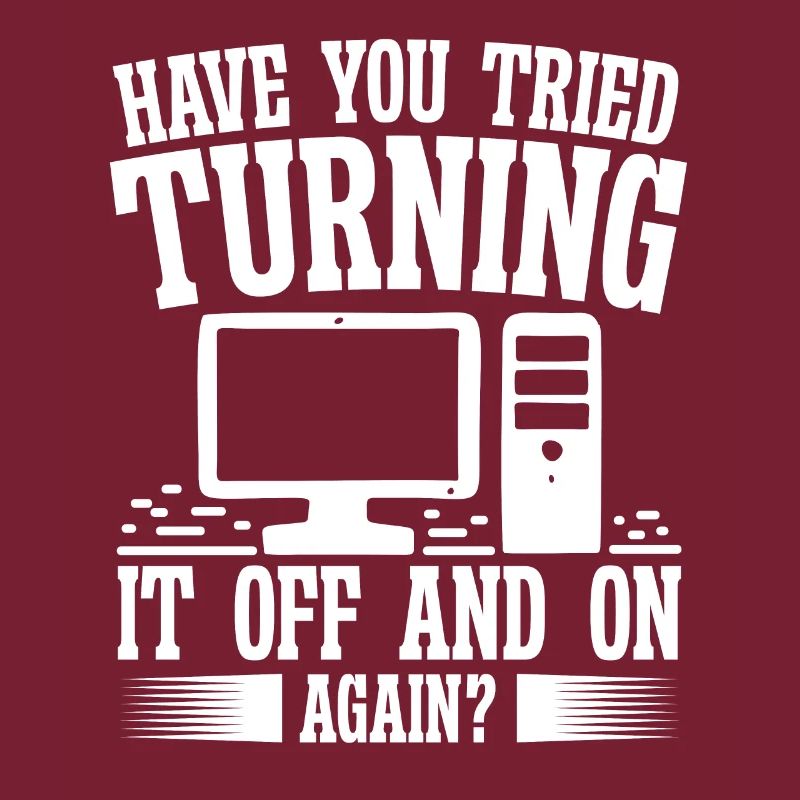 Software Developer Tried Turning It Off And On