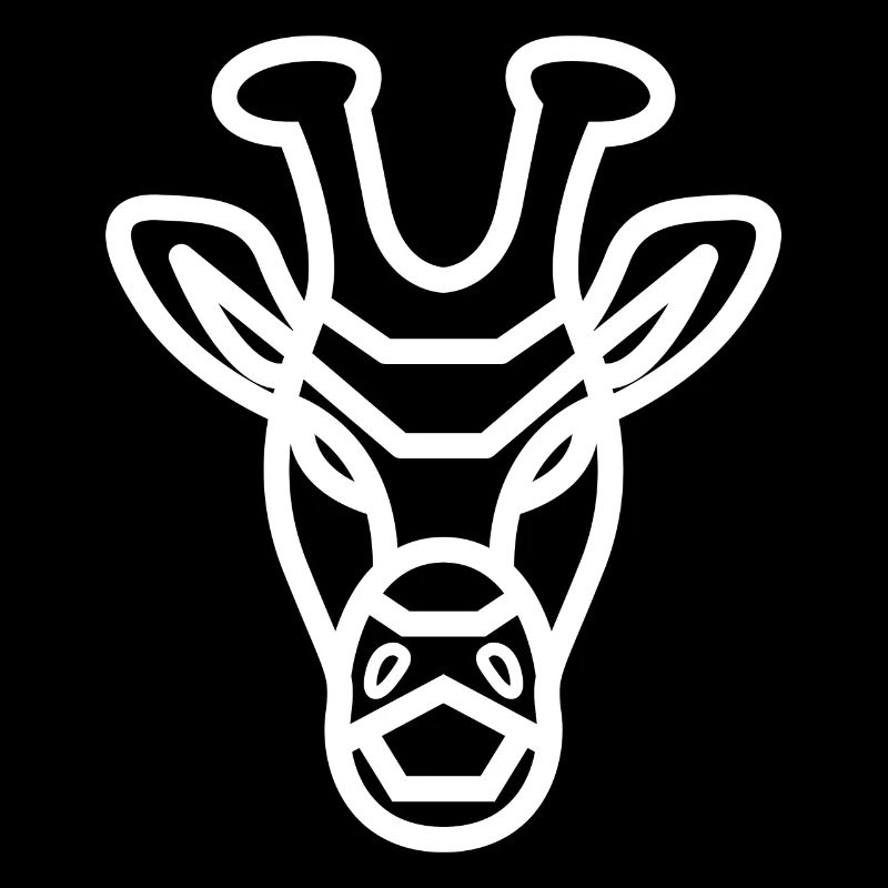 Giraffe Face Giraffe