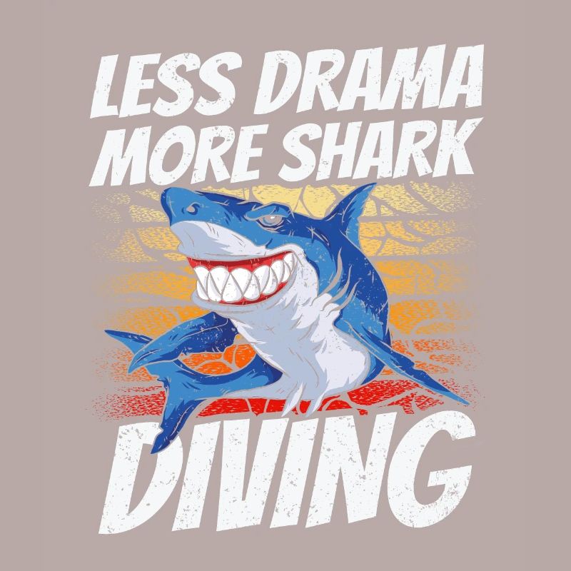 Moins de drame Plus de plongée avec les requins Plongée avec les requins