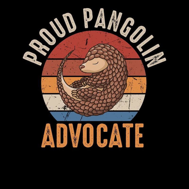 Fier Pangolin Advocate propriétaire d’un