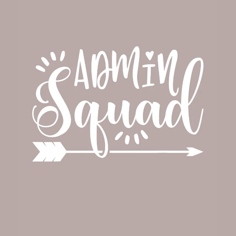 Schul-Admin-Geschenk-Admin-Squad
