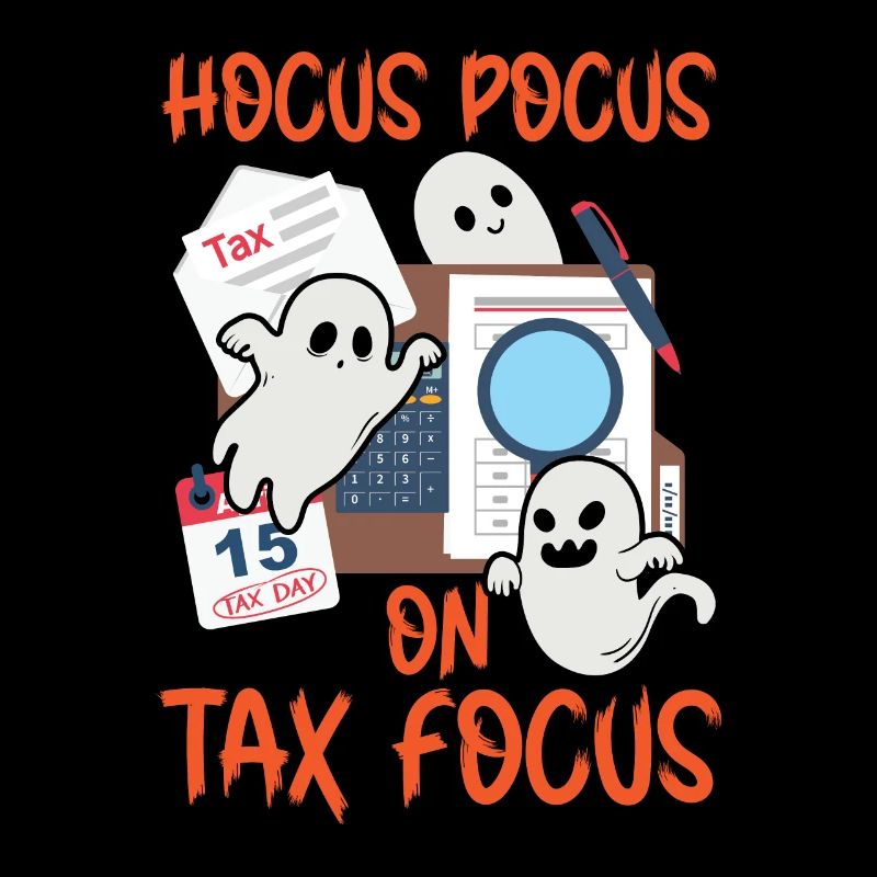 Hocus-pocus sur le comptable fiscal Halloween