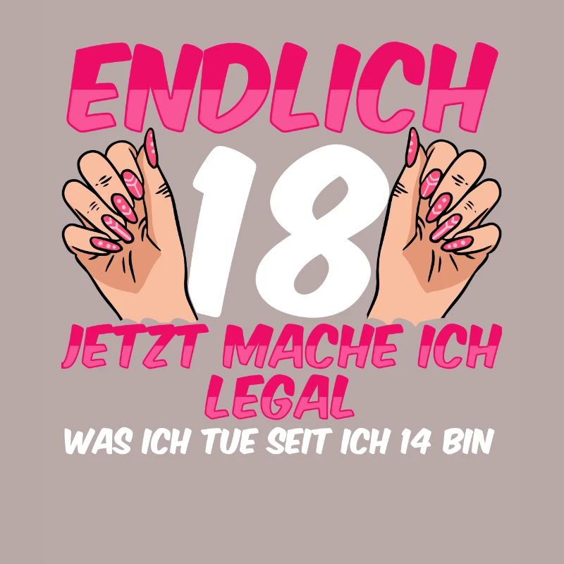 Endlich 18 Geburtstag Mädchen Geburtstagsspruch