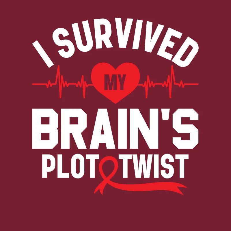 I Survived My Brain's Plot Twist - Schlaganfall