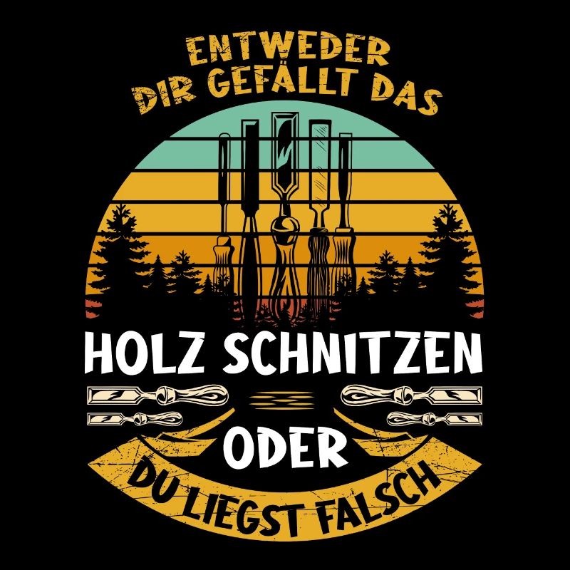 Holzschnitzer Holzschnitzerei