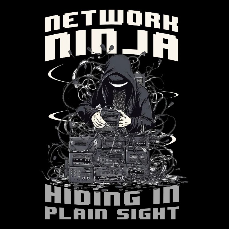 Network Ninja Funny Networking Quote Computer Engi