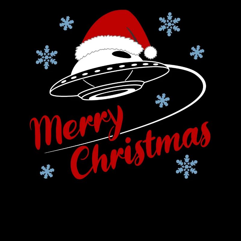 UFO Bonnet Joyeux Noël Galactic Fun