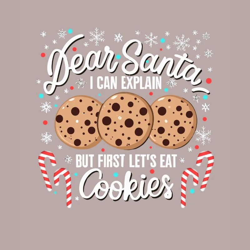 Dear santa before i explain But first lets eat a