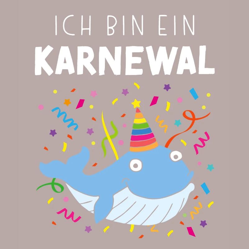 Ich bin ein Karnewal Kölner Karneval Konfetti