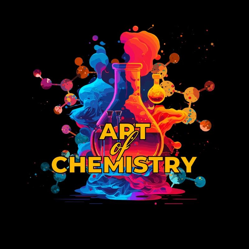 Chimie molécule Flacon Science Color Splash