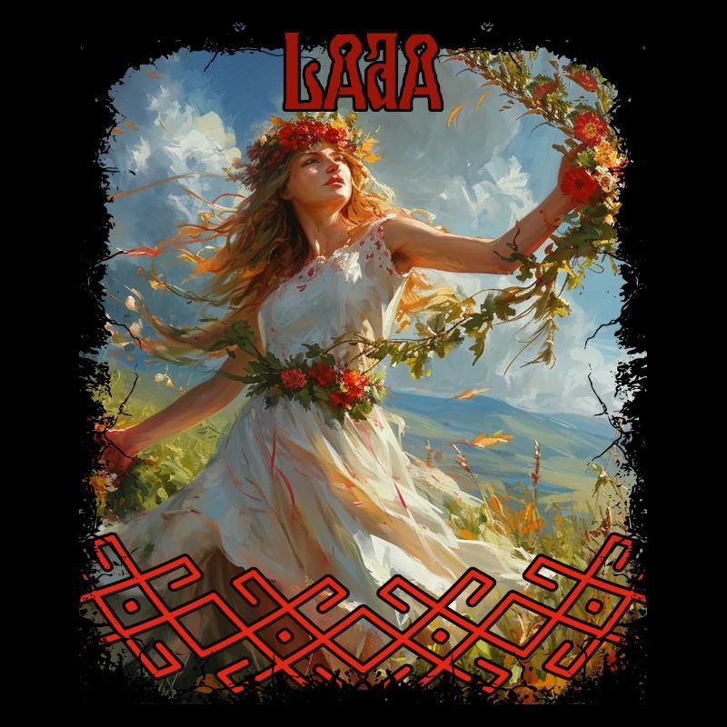 Slavic Deity Lada Goddess Folklore Mythology