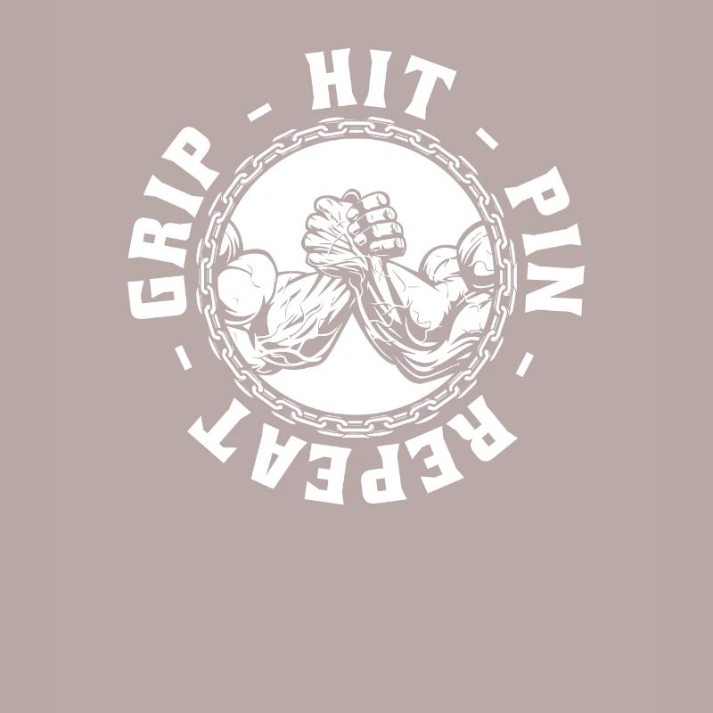 Hit Pin Répéter les techniques de lutte à la main Bras