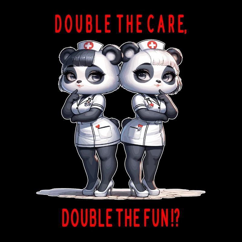 Panda Nurses, deux fois plus de soins, deux fois plus de plaisir