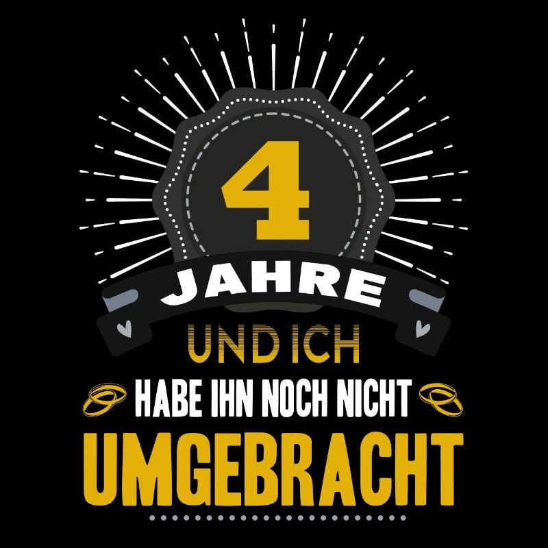 4 Hochzeitstag Ehefrau 4 Jahre Ehe Seidenhochzeit