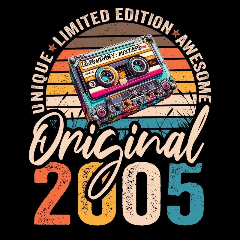 Vintage 2005 19e anniversaire Cassette 2005