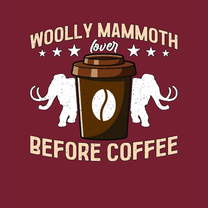Woolly Mammoth Lover Before Primeval Times Coffee