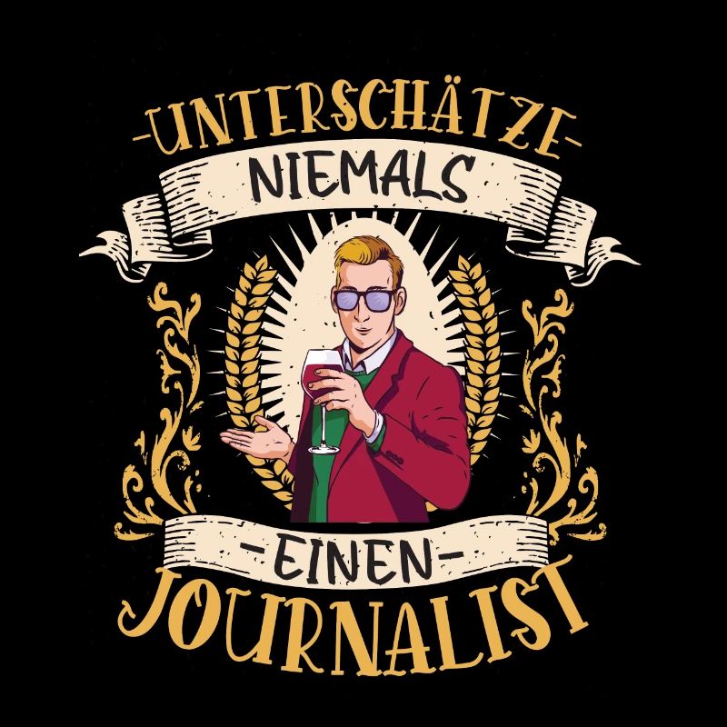 Journalist Journalismus Beruf lustiges Geschenk