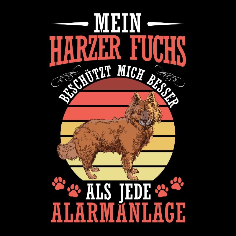 Harz fox protects me herding dog herding fox