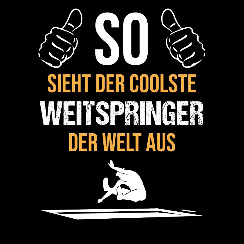 Weltbester Weitspringer Coolness Geschenk