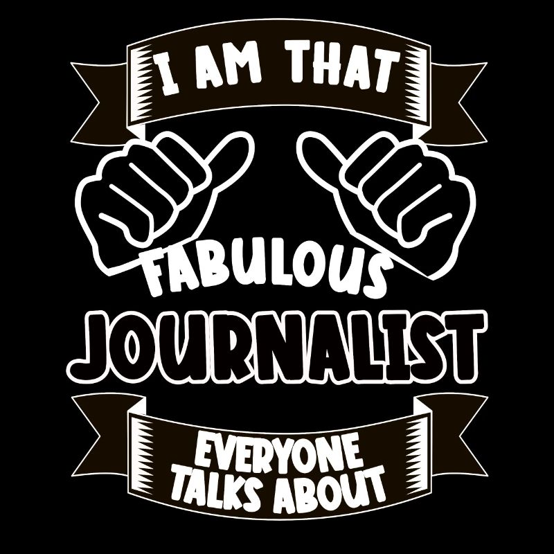 Journalist Lustiger Spruch Geschenkidee