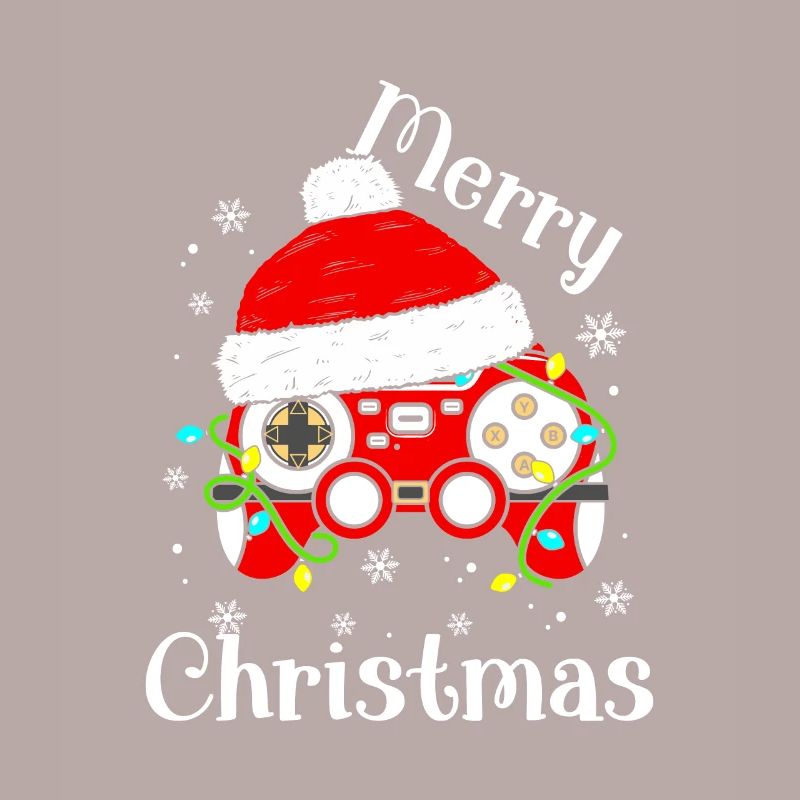 Spielkonsole Controller Weihnachtsmann