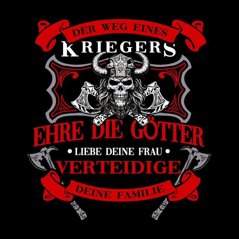 Wikinger Tshirt Viking Valhalla Walhalla Gott Odin